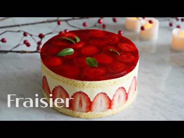 Strawberry fraisier recipe │Brechel