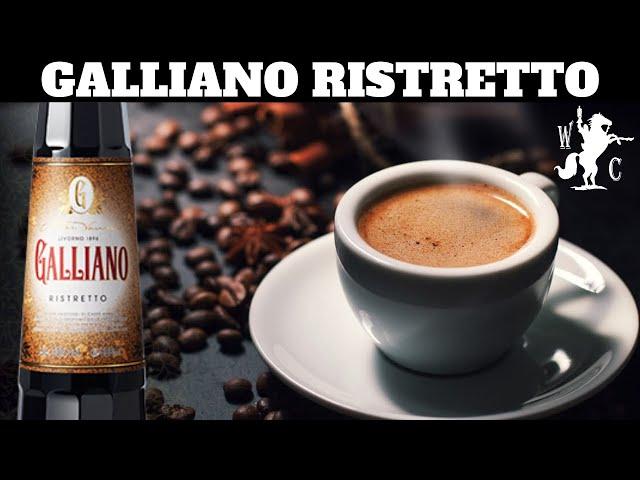 Galliano Ristretto (Expresso) Liqueur Review