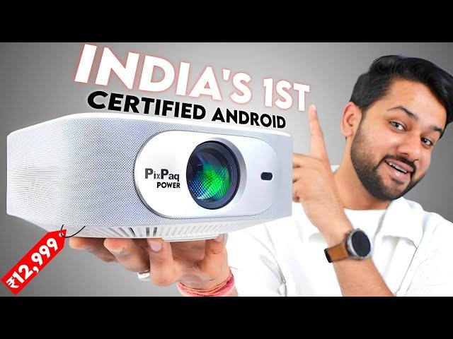 PixPaq Power Projector Review | India's First Certified Android | Best Under 15000.