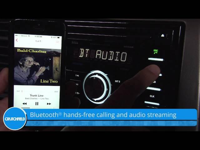 Boss 824UAB Display and Controls Demo | Crutchfield Video