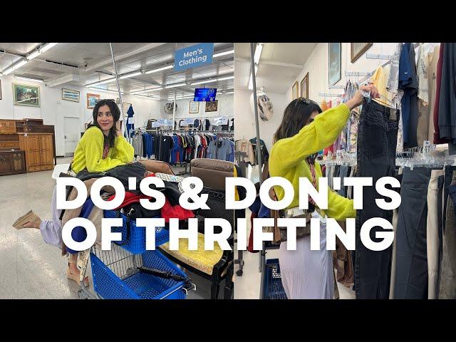 THRIFTING TIPS! ULTIMATE DOS AND DON’TS GUIDE FOR SUCCESSFUL THRIFTING