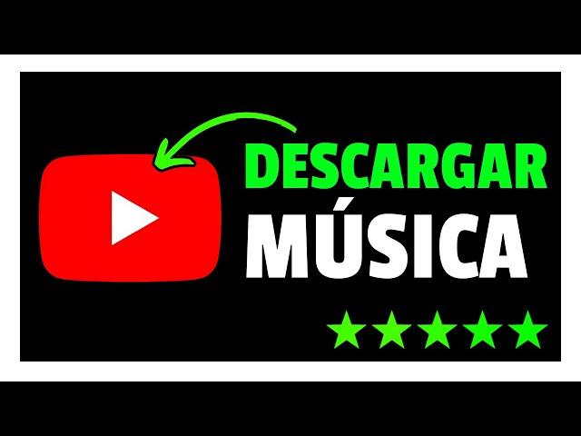 Cómo DESCARGAR MÚSICA De YOUTUBE (Audio Gratis) 2024