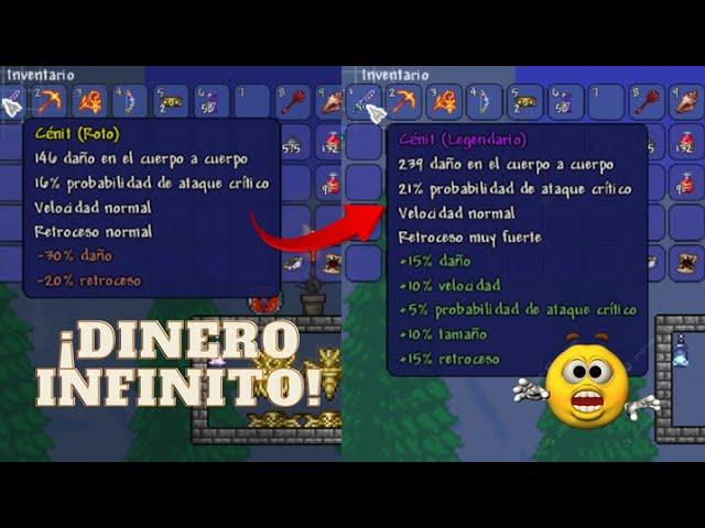 !BUG DE DINERO INFINITO EN TERRARIA!