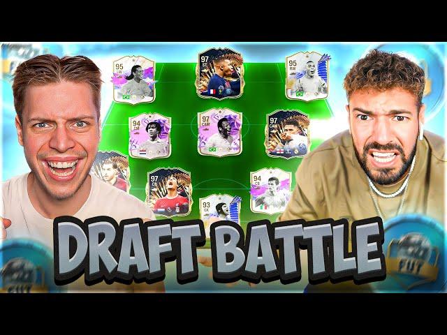 ULTIMATE TOTS DRAFT BATTLE!  EA FC Wakez vs. Nheisen!! 