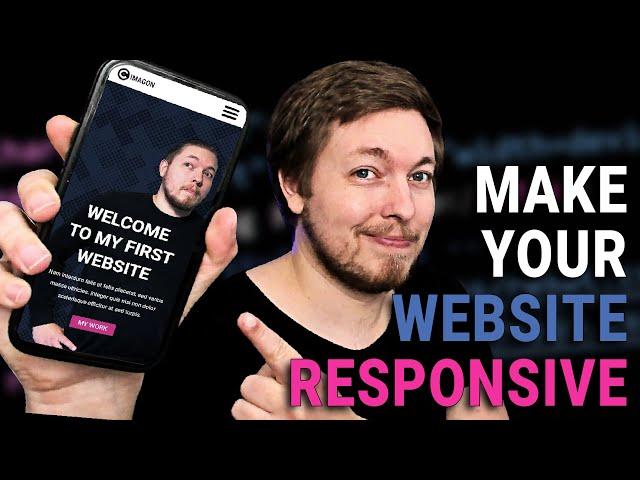 25 | LET'S MAKE OUR WEBSITE RESPONSIVE | 2023 | Learn HTML and CSS Full Course for Beginners