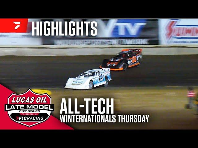 Winternationals Night #1 | Lucas Oil Late Models at All-Tech Raceway 1/30/25 | Highlights