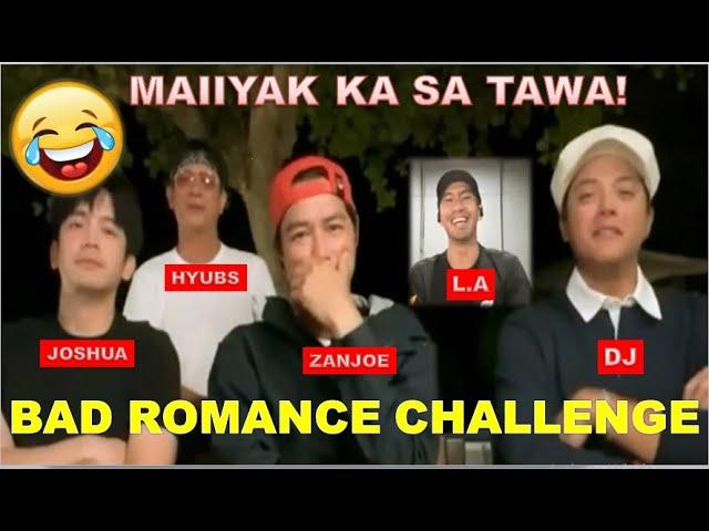 BADROMANCE CHALLENGE - KUMASA SINA DANIEL, JOSHUA, ZANJOE, HYUBS AT L.A SA BAWAL TUMAWA