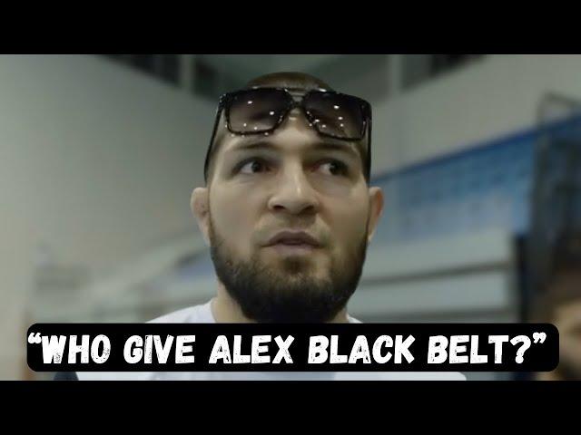 Khabib REACTS to Ankalaev becoming UFC Champion after beating Alex Pereira