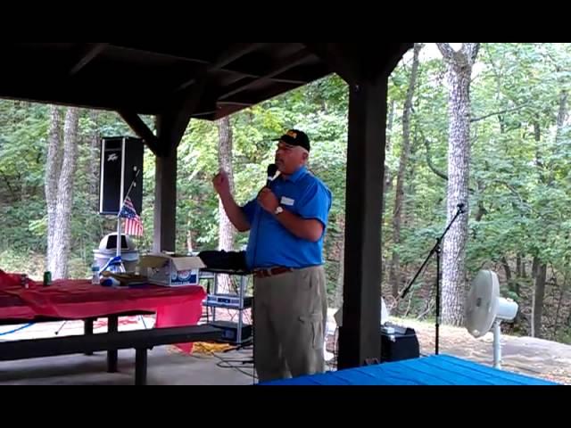 Bob Parker at Meremac Springs Park with Rolla Tea Party Part 2