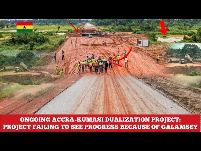 Ghana’s 2 Billion Accra-Kumasi Highway Project Is Progressing Rapidly