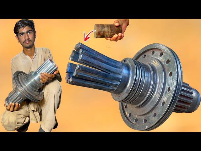 How I Fixed Broken Caterpillar Transmission Shaft With Unique Skills | Unbelievable Repair skills