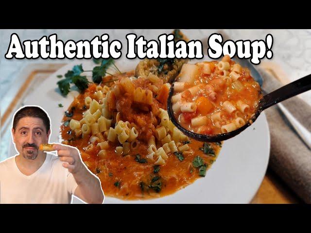 This Easy Italian Pasta Fagioli Soup Recipe Is Unbelievable!