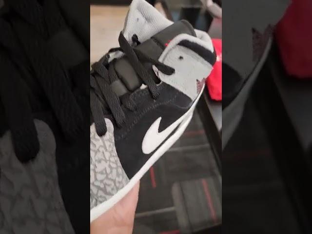 AIR JORDAN 1 MID 'ELEPHANT PRINT'  [QUICK LOOK]‼️