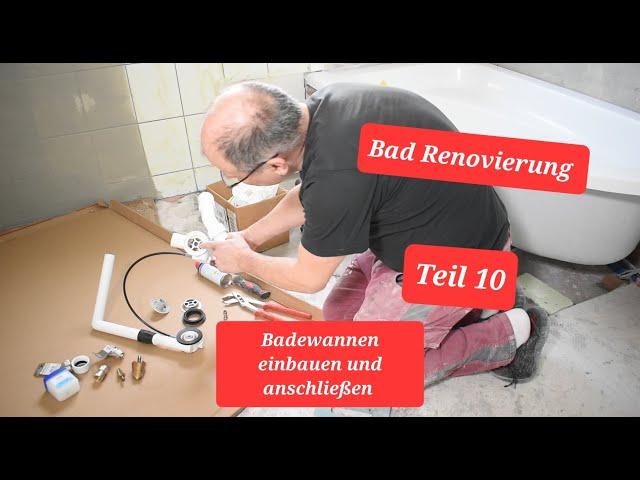 Badewanne Teil10 Badewanne Einbauen und Installieren