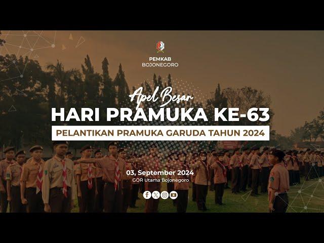 [LIVE] APEL BESAR DAN PELANTIKAN PRAMUKA GARUDA TH.2024