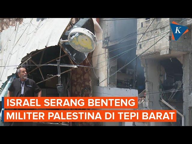 Israel Serang Kamp Nur Shams di Tepi Barat, 4 Warga Palestina Tewas