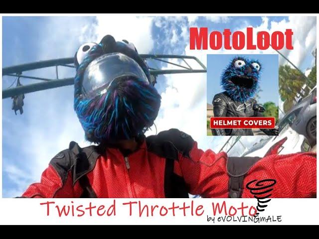 Moto loot Helmet Cover!