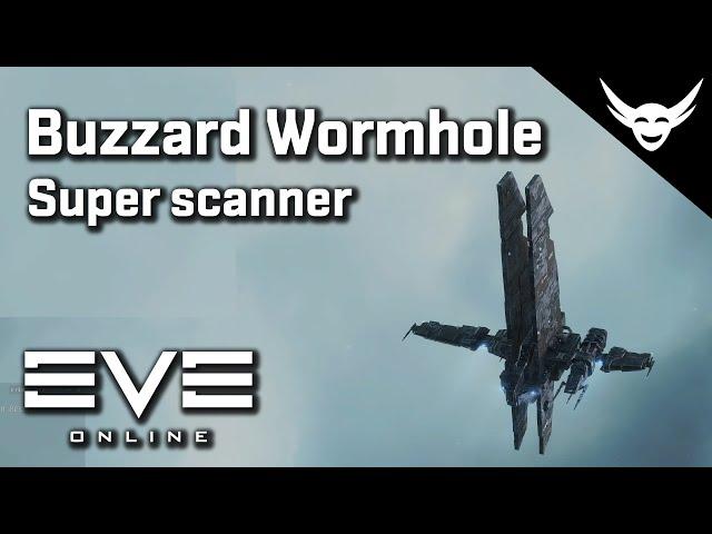 EVE Online - Buzzard superscanner Wormhole exploration