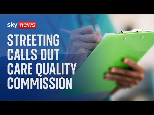 Health Secretary: Care Quality Commission 'not fit for purpose'