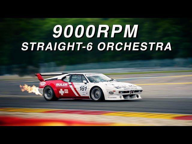 Onboard: BMW M1 - Qualifying lap on Spa - HQ engine sound