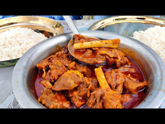 ১ কিলো মটন কষা খেলাম আজ/1kg mutton kosha eating challenge/বান্টি-বুলু খেয়ে জাস্ট ছিটকে গেল