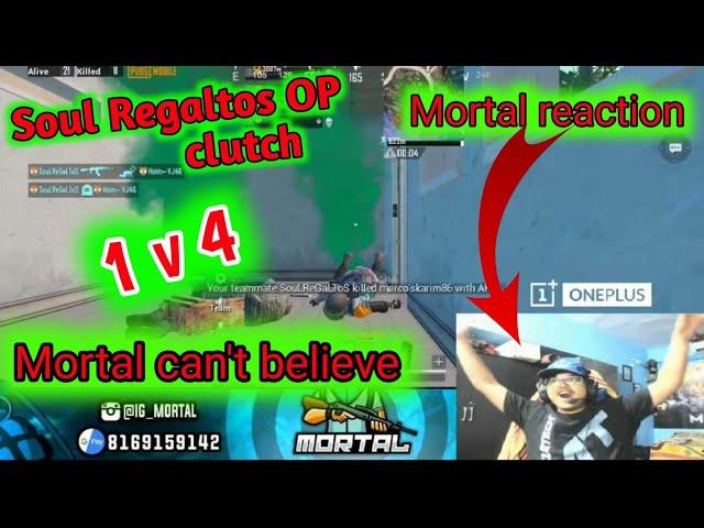 SOUL REGALTOS OP CLUTCH | 1V4 clutch | see the mortal reaction