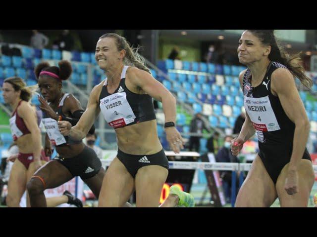 Impossibly Close 60mH Finish: Top Three With Same Time!