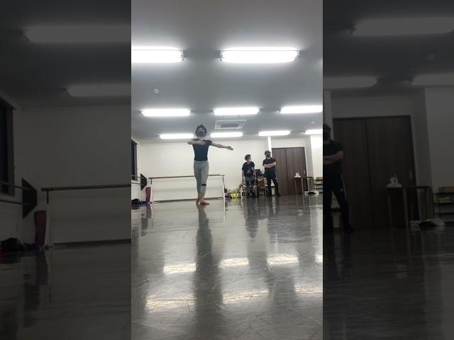 【バレエ】今日のピルエット | Today’s Pirouette #ballet #バレエ #バレエダンサー #バレエレッスン #益子倭