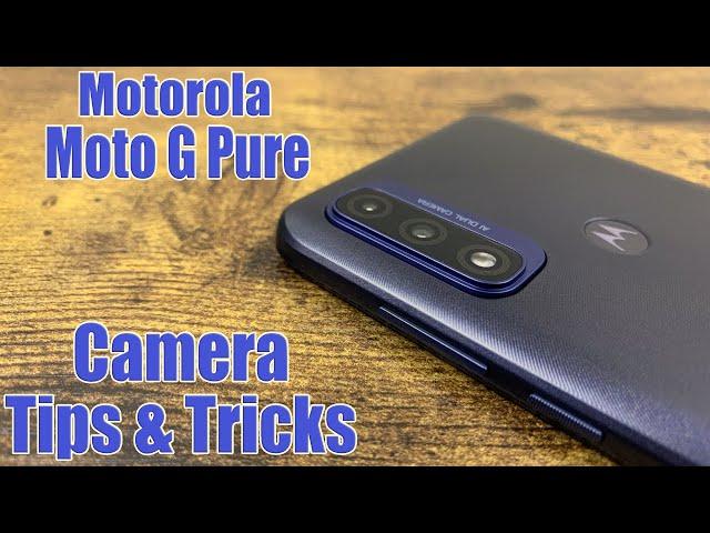 Motorola Moto G Pure - Camera Tips and Tricks