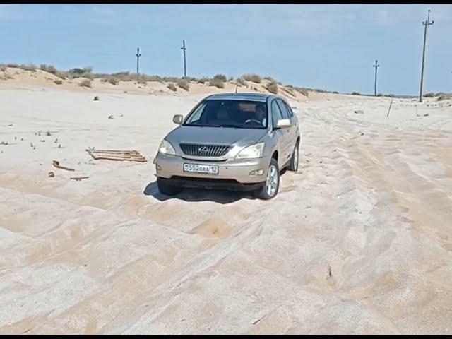 лексус рх 330 .песок / lexus rx 330. sand . off-road.