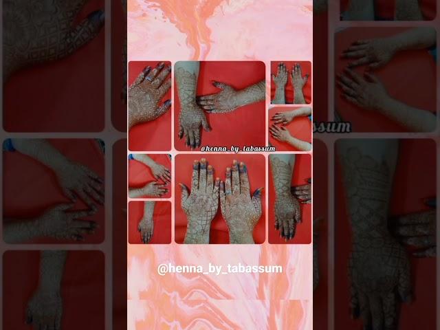  Wow super designs by Tabassum #dosubscribe#viralshorts2023#hennainspiration#hennaart#hennashort