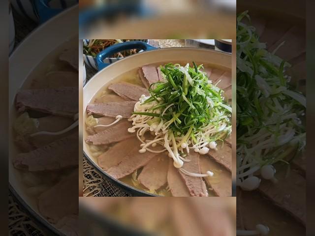 퓨전 한식 클라스 차돌양지수육 트러플김밥 @cookingandvisuals #korean #food #퓨전한식클래스 #쿠킹앤비주얼스 #수육 #트러플김밥 #쿡비