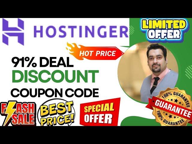 Hostinger Coupon Code 2024  Revealed!  - 91% Discount