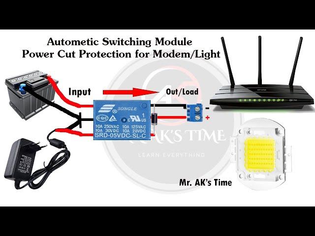 Auto Switching to Battery Module l Power-off Switching Module l Modem/LED Protection Switch-over.