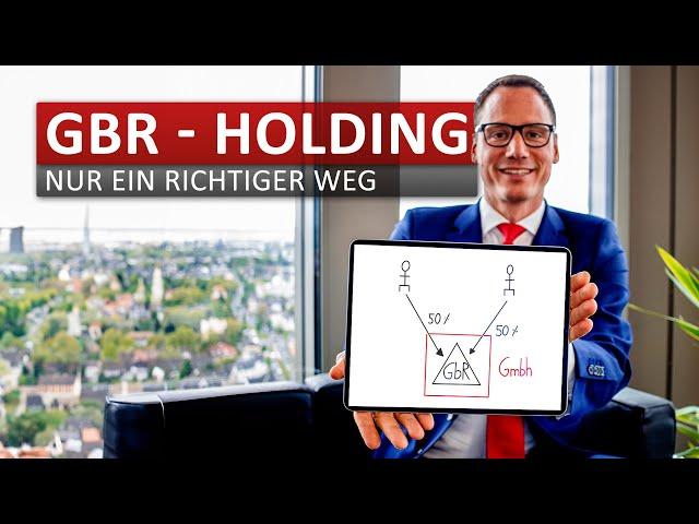 GbR (50%) in Holding-GmbH einbringen