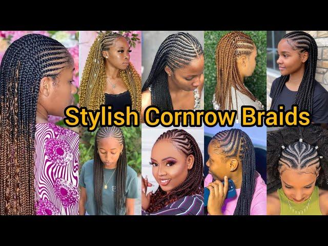 Stylish Cornrow Hairstyles to try out in 2025 | Fulani Braids | Ghana Weaving Braids Hairstyles