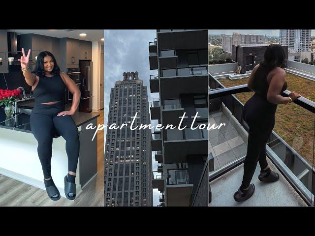 ITS OFFICIAL!! MY EMPTY LUXURY APARTMENT TOUR ATLANTA| YUNNIEROSE