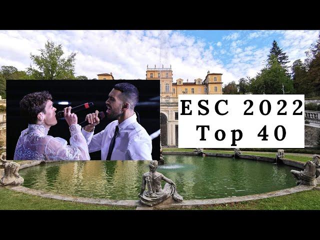 Eurovision 2022: Top 40 {After the Show}