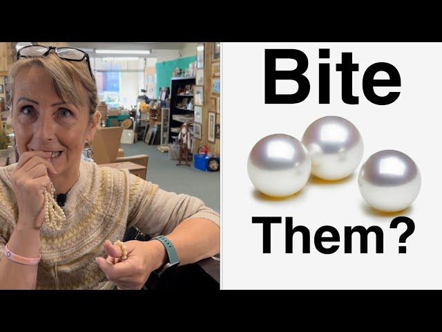 REAL PEARLS or FAKE PEARLS? How to tell the difference?