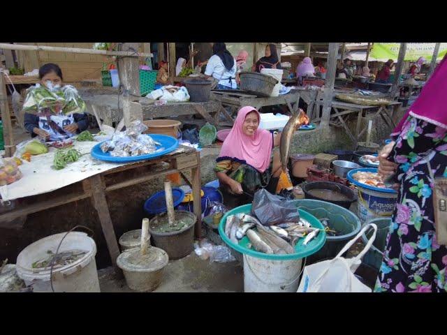 Amazing Village Market in Indonesia | Indonesian village life