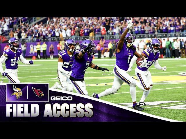 Vikings vs. Cardinals Week 13 Field Access