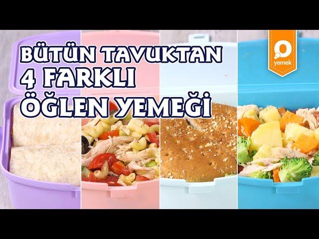 Bütün Tavuktan 4 Farklı Öğlen Yemeği Tarifi - Onedio Yemek - Tek Malzeme Çok Tarif