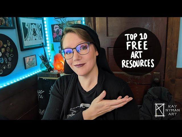 Top 10 FREE Art Resources  Websites You Should Know