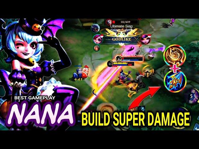 NANA BEST BUILD 2023 + SUPER CRITICAL DAMAGE