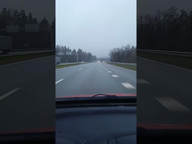 Highway VANGAZI to RIGA #automobile