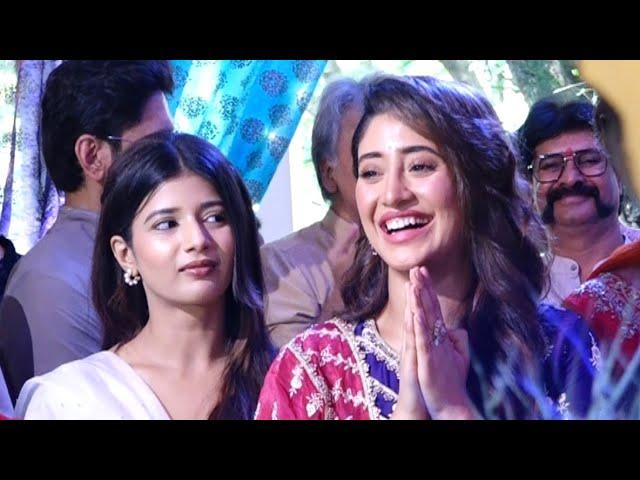 Abhira,Naira At Yeh Rishta Kya Kehlata Hai Ganpati Aarti | Shivangi Joshi,Samridhi Shukla,Rohit