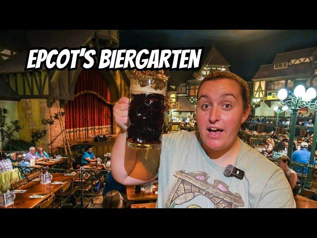 DINING AT EVERY RESTAURANT IN EPCOT’S WORLD SHOWCASE- BIERGARTEN REVIEW