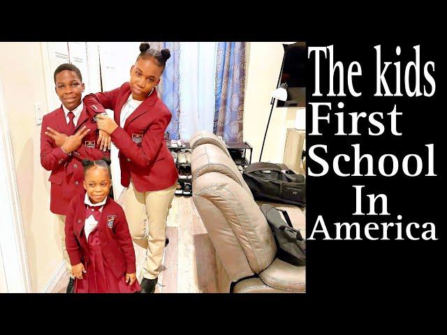 The Kids First Time Attending School In America