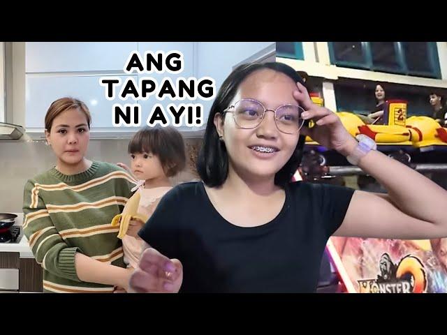 SUMAKAY MAG-ISA SA ROLLER COASTER SI AYI?  | AustriaFamilyVlogs