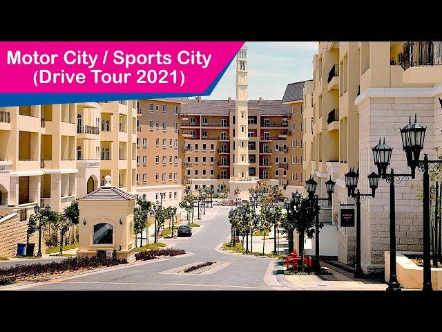 Dubai Motor City and Sports City #driving #dubai 